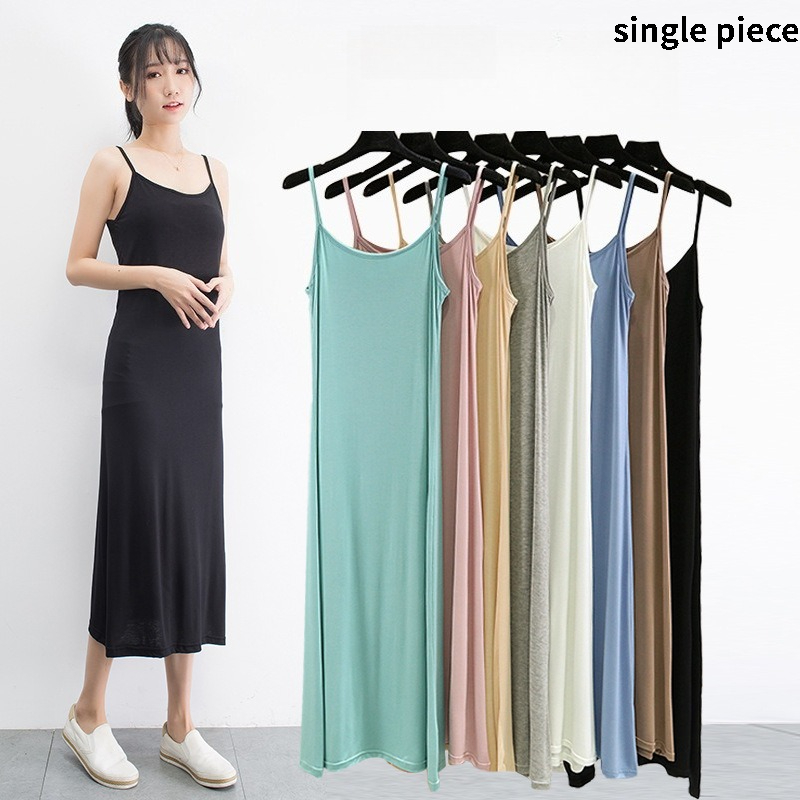 Women Fashion Vest - 여성용 모달 캐미솔 베스트 드레스 여름용