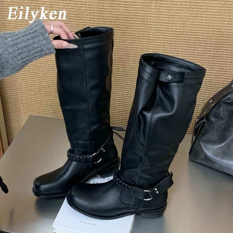 Winter Fashion Women Boots - Eilyken 2027 가을 겨울 디자인 위브
