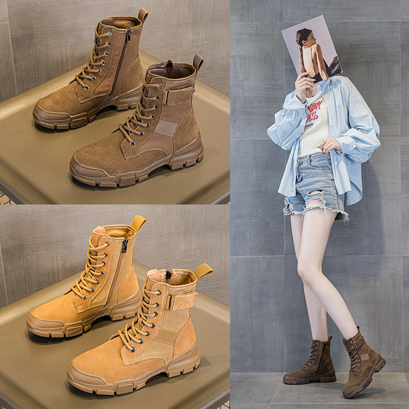 2026 신상 봄/여름 가을/겨울 천연 가죽 여성 부츠 - Women'S Fashion Hiking Boots 리뷰 및 가격