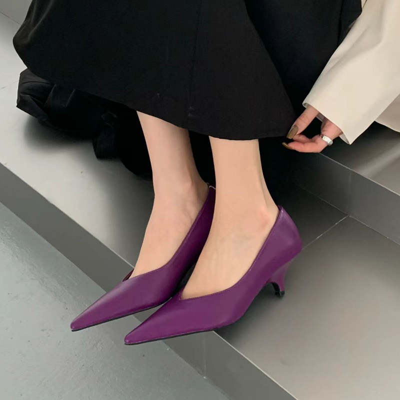 SUOJIALUN 2025 봄 신상 여성 펌프스 슈즈  - Women Fashion Brand 리뷰 및 가격