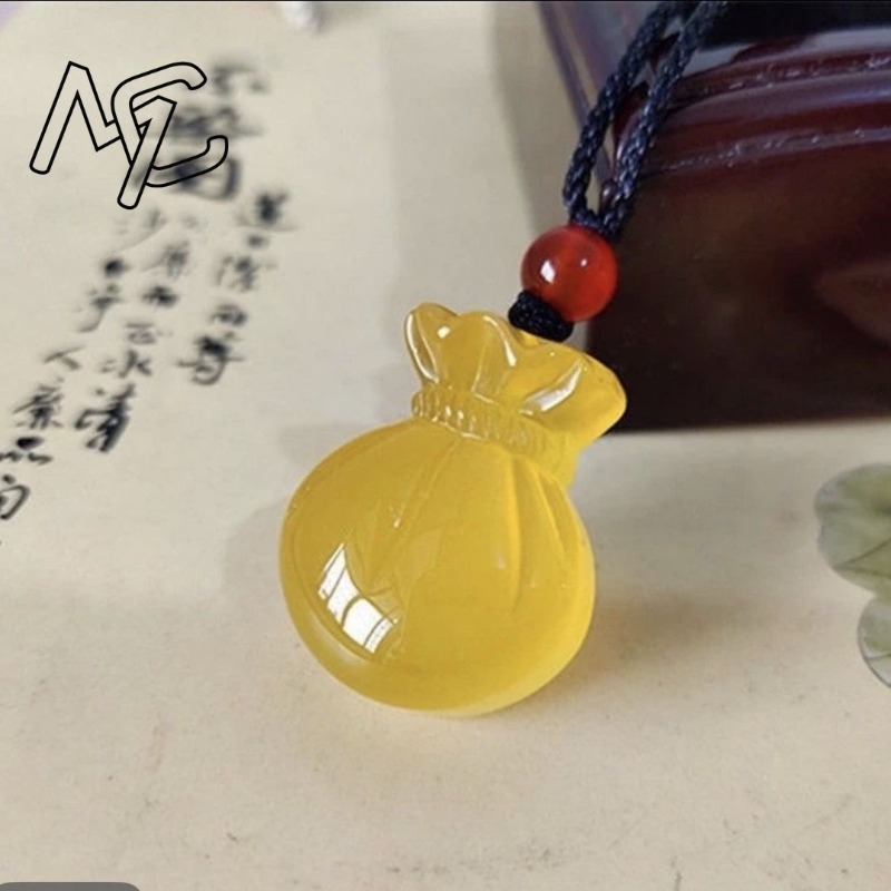 천연 마노 축복 가방 펜던트 목걸이 참 보석 패션 액세 - Women Fashion Jewellery 리뷰 및 가격