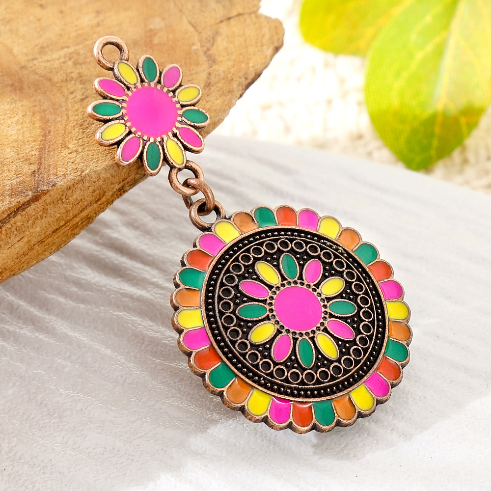 2026 신상품 보헤미안 에나멜 펜던트 여성용 귀걸이  - Women Fashion Jewellery 리뷰 및 가격