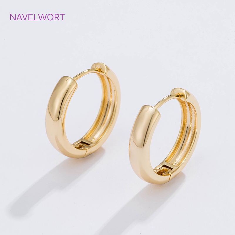 6가지 사이즈의 금도금 원형 후프 귀걸이 여성용 선물, - Women Fashion Jewellery 리뷰 및 가격