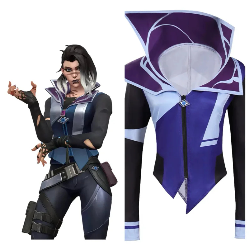2026 페이드 코스프레 의상 애니메이션 게임 발로란트 - Women Fashion Vest 리뷰 및 가격
