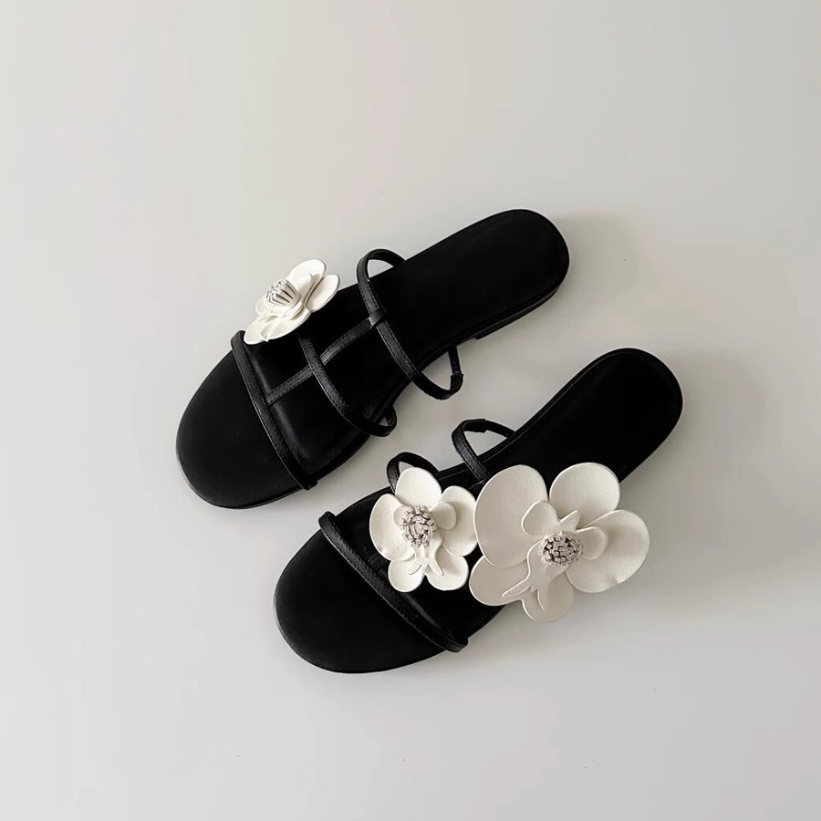 여름 여성용 새 신발 슬리퍼 스트릿 패션 플라워 캐주얼 - Floral Summer Dress 리뷰 및 가격