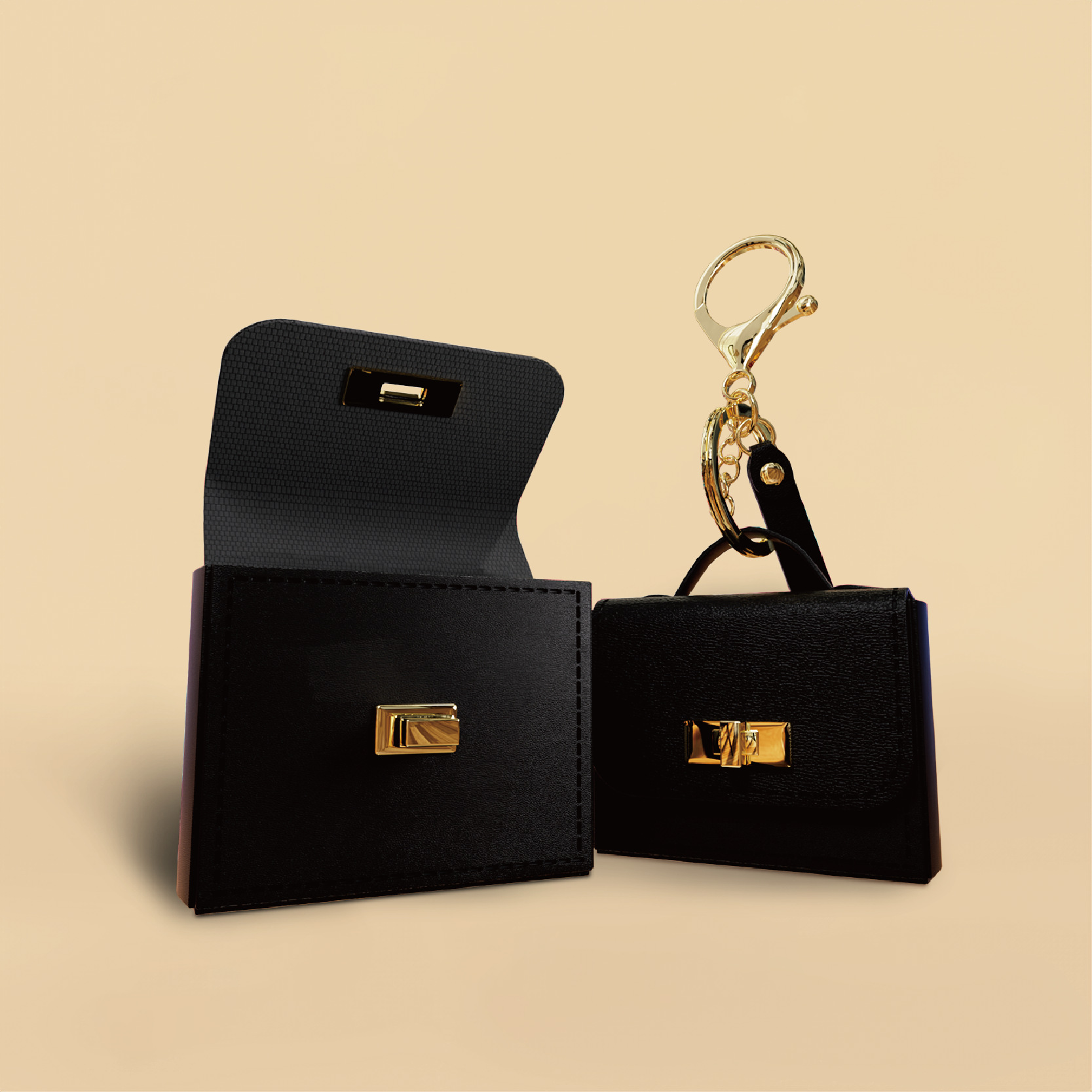 여성용 미니 키체인 파우치 가죽 손잡이 스트랩 동전 지 - Women'S Ysl Fashion 리뷰 및 가격