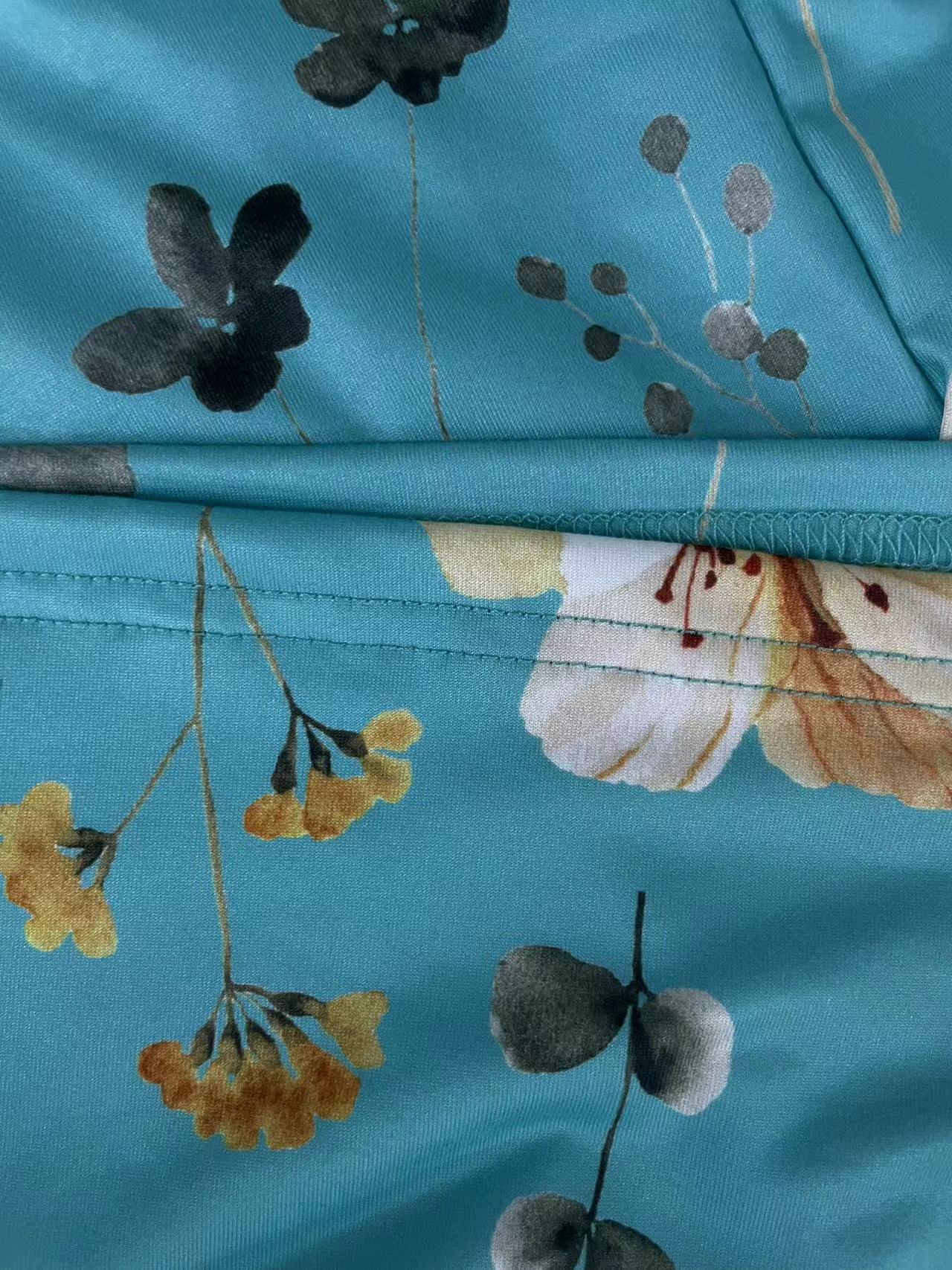 플러스 사이즈 올오버 프린트 캐미 롬퍼 점프수트, 캐주 - Lace Trim Cami 리뷰 및 가격
