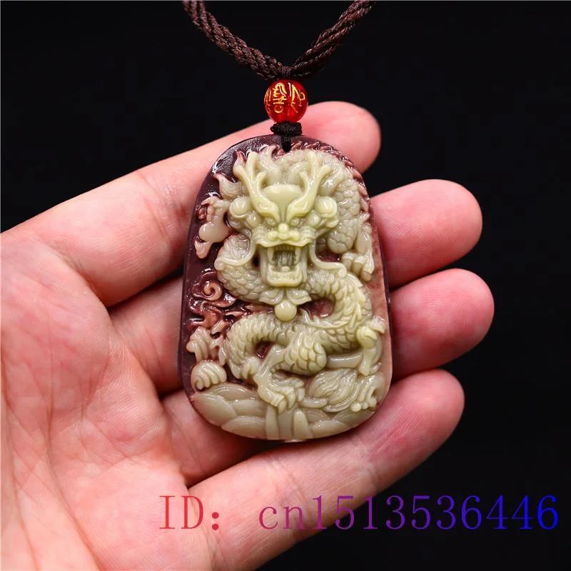 보라색 가운 옥 드래곤 펜던트 목걸이 중국 보석 자연  - Women Fashion Jewellery 리뷰 및 가격